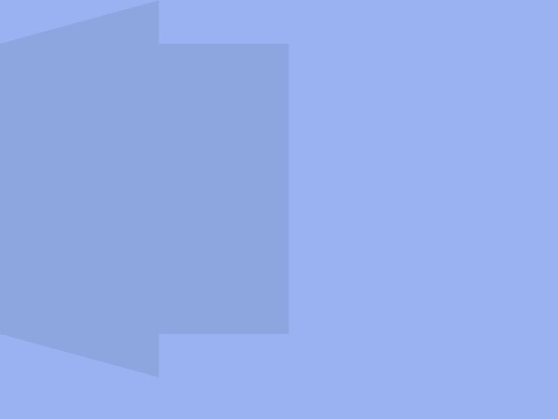 Blå grafisk baggrund med enkle geometriske former.